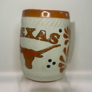 University Of Texas Longhorns Mexican Talavera Pottery Mug Beer Stein 24 oz New